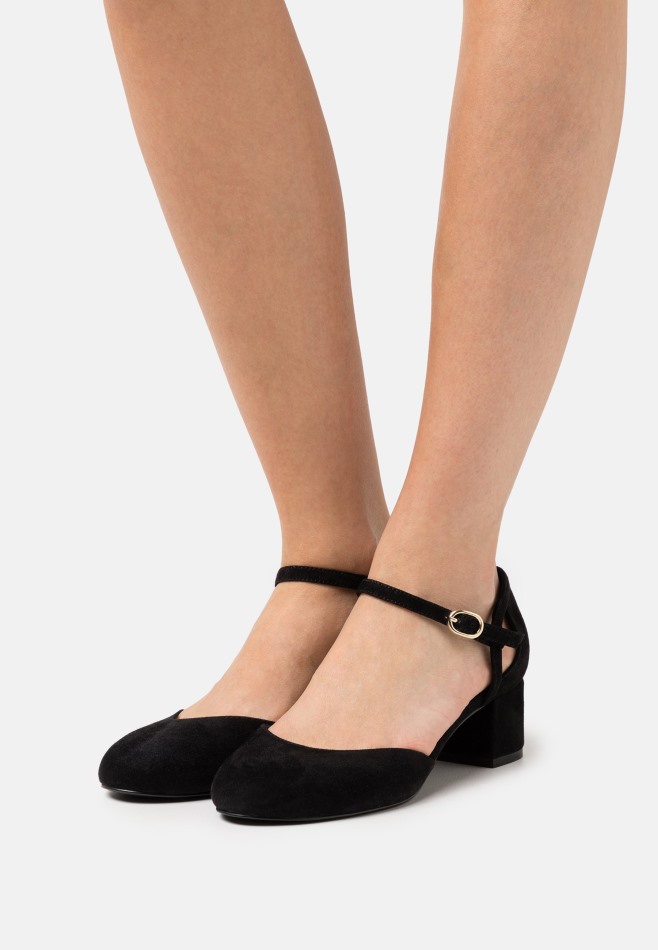 Compensées Gabor Noir | Exclusif